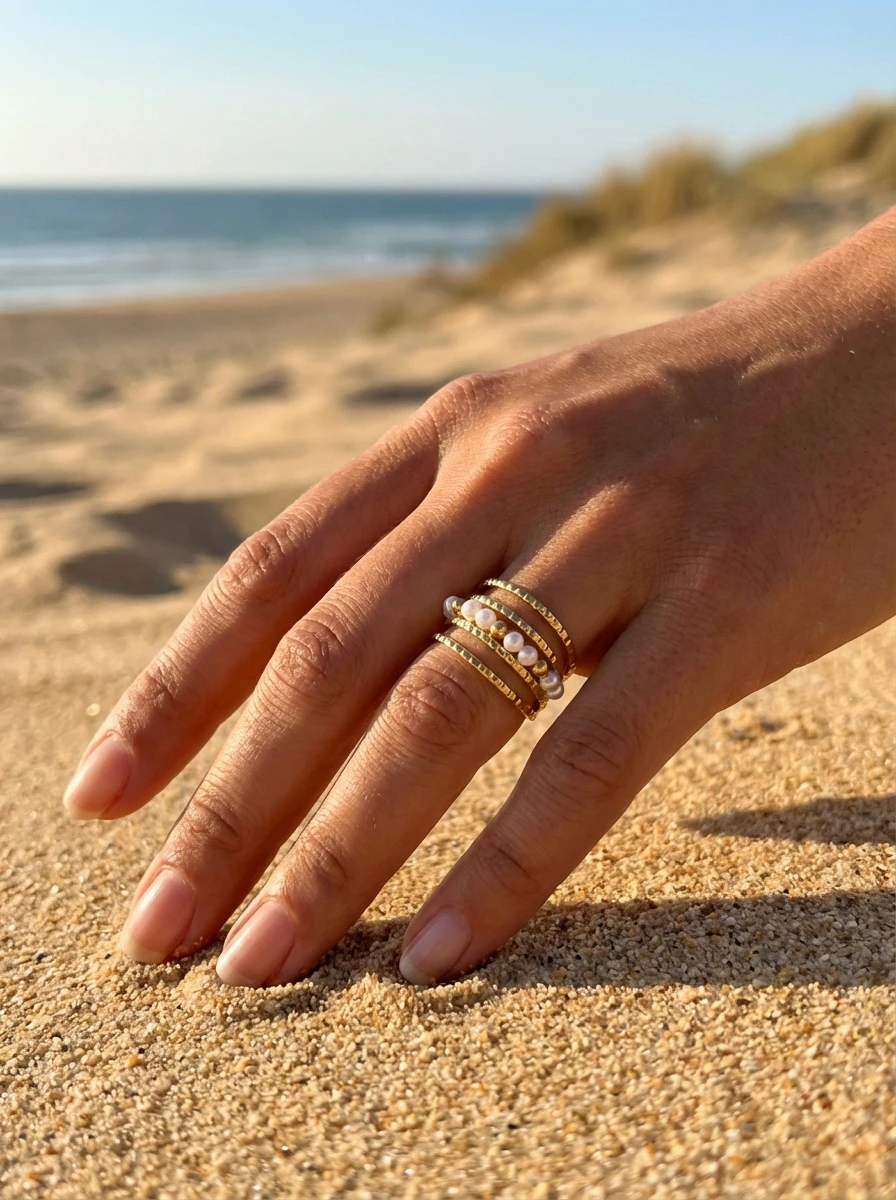 Bague en acier inoxydable ajustable 2