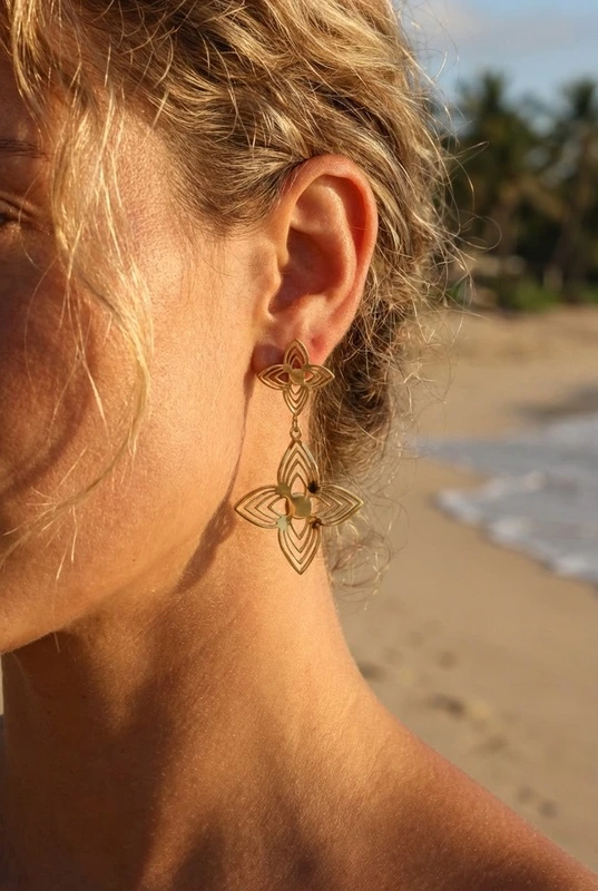 Stainless steel earrings 2