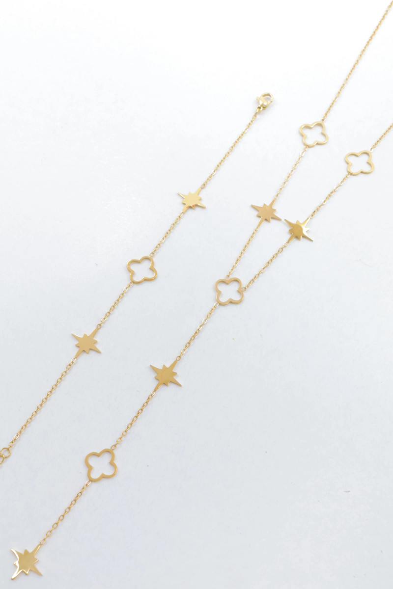 Parure de bijoux en acier inoxydable 2