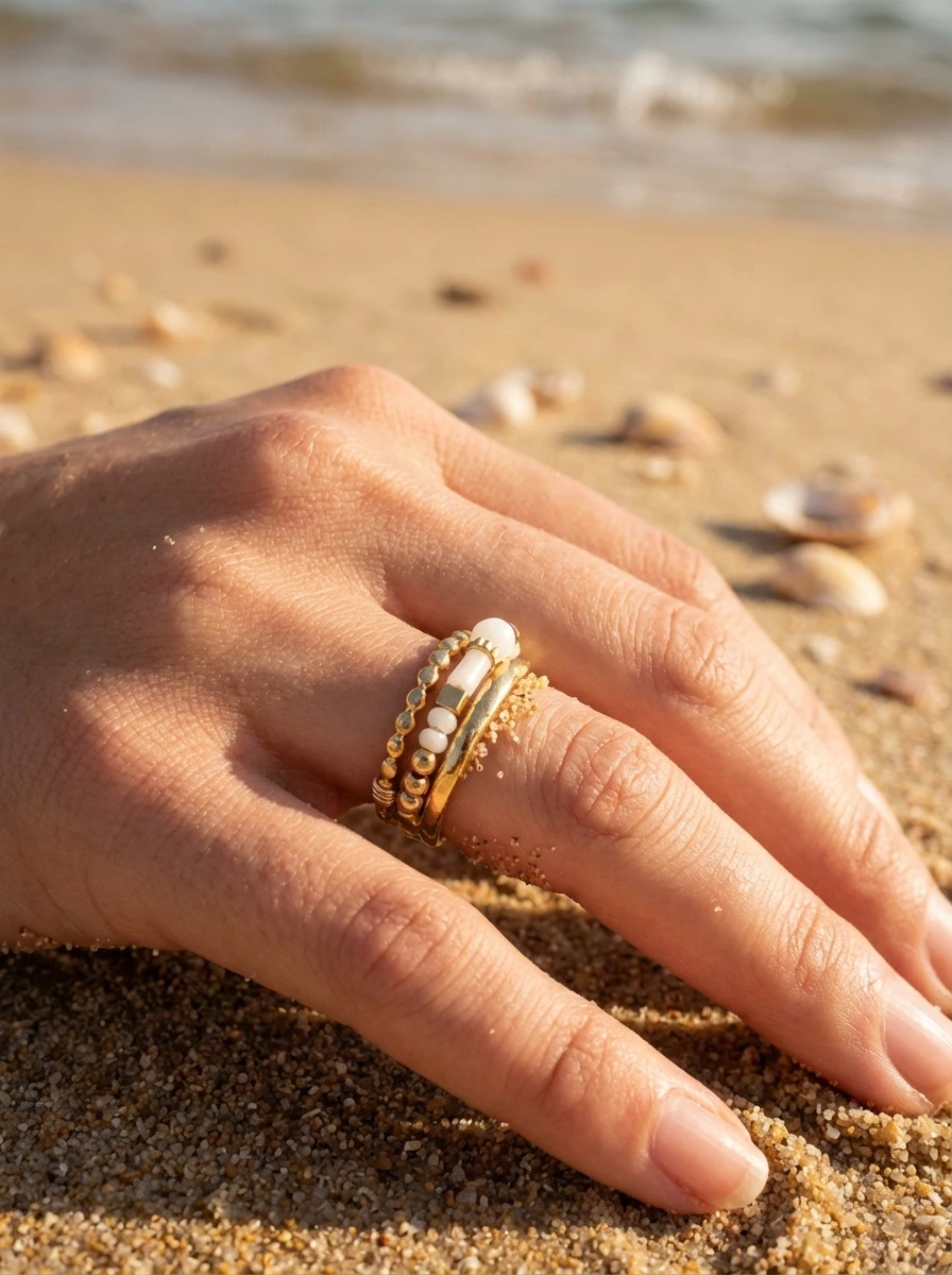Adjustable stainless steel ring 2