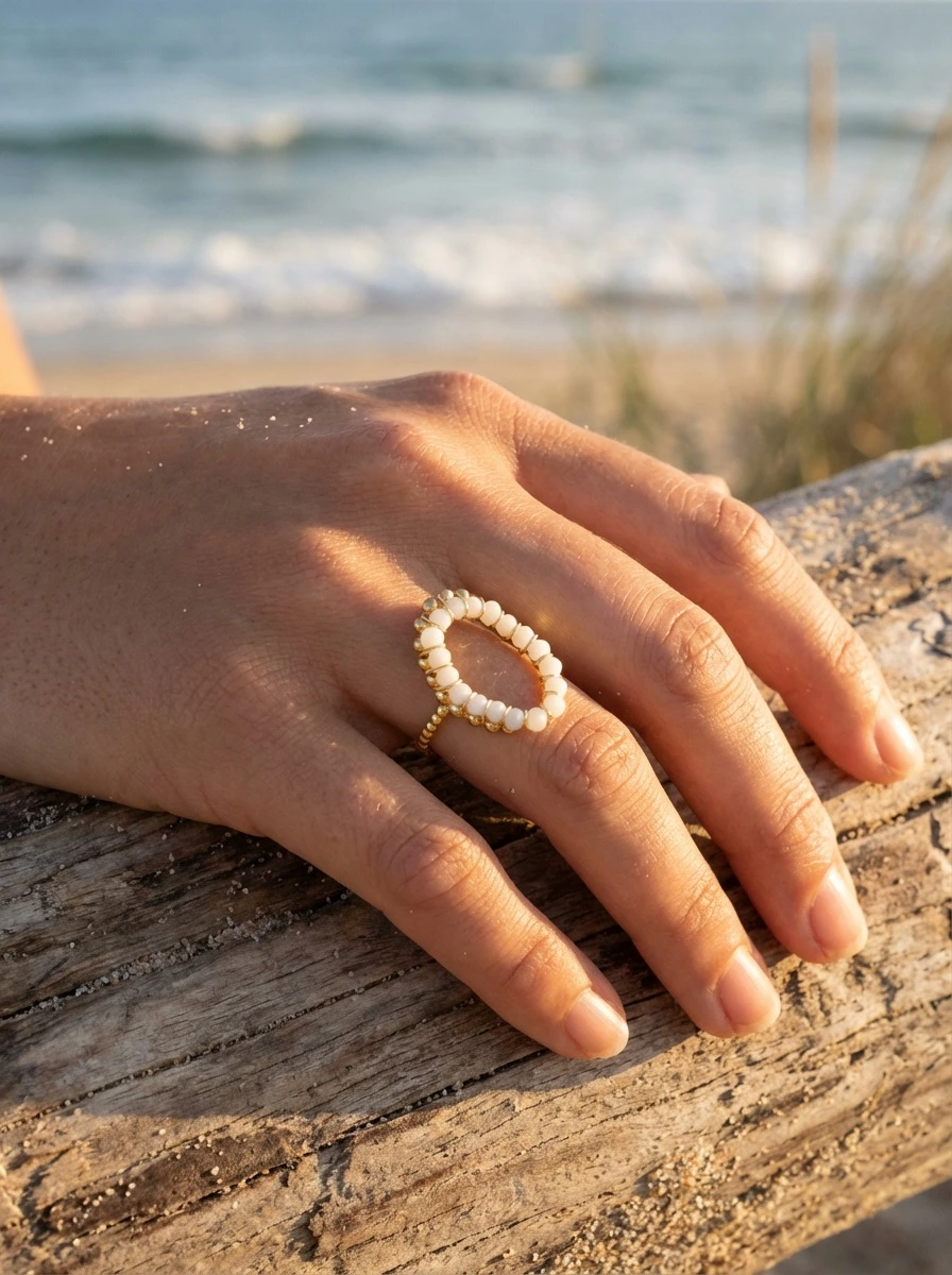 Bague en acier inoxydable ajustable 2