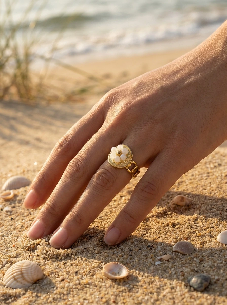Adjustable stainless steel ring 2