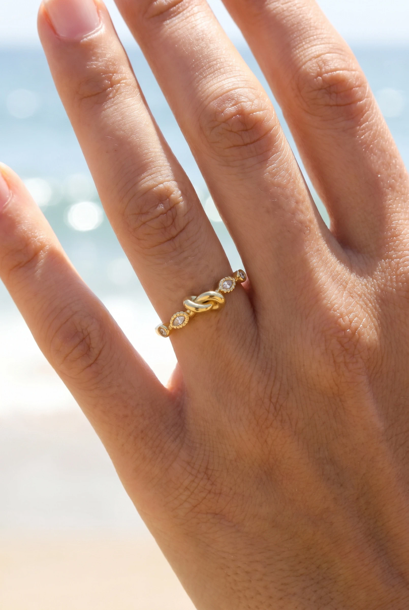 Bague ajustable en acier inoxydable