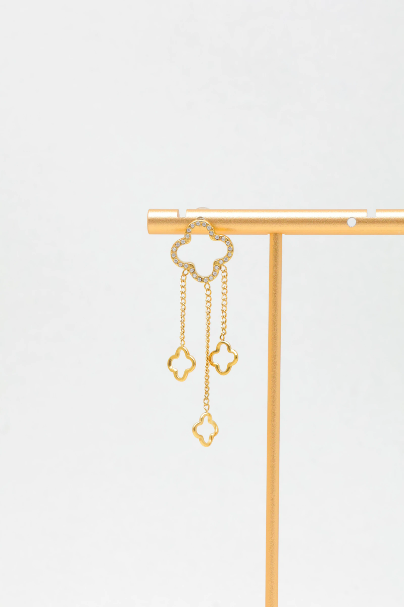 Boucles d'oreilles en acier inoxydable