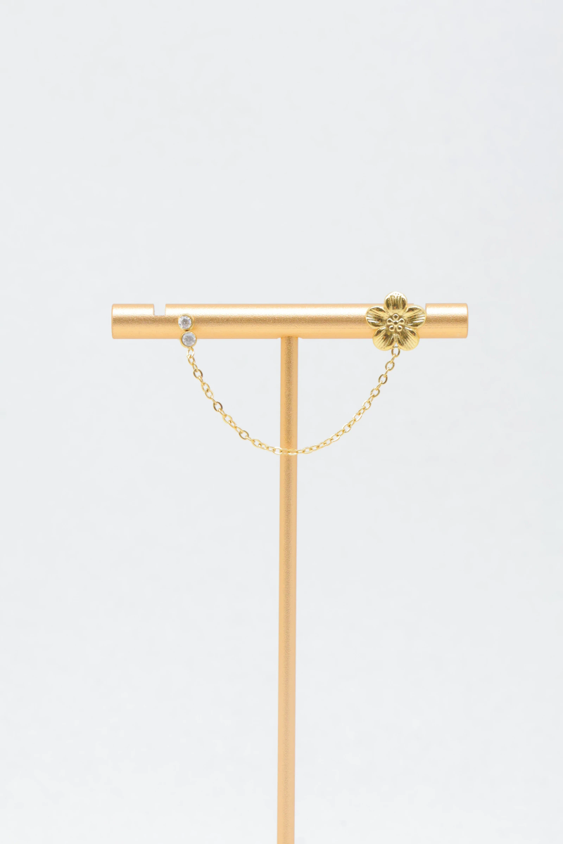 Boucles d'oreilles en acier inoxydable