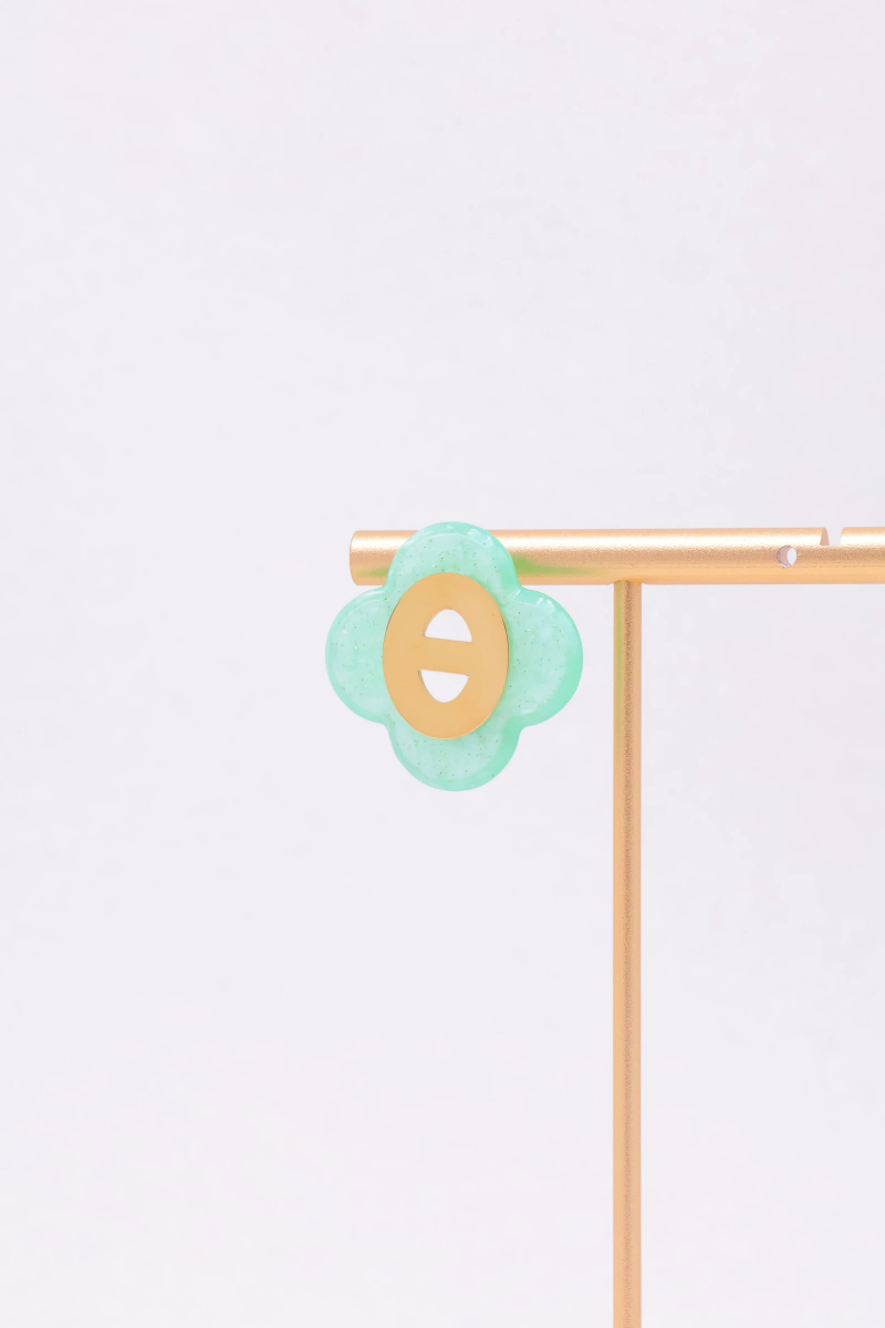 Boucles d'oreilles en acier inoxydable