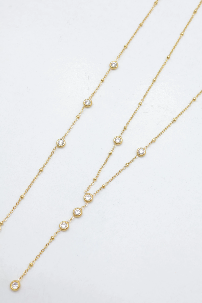 Parure de bijoux en acier inoxydable