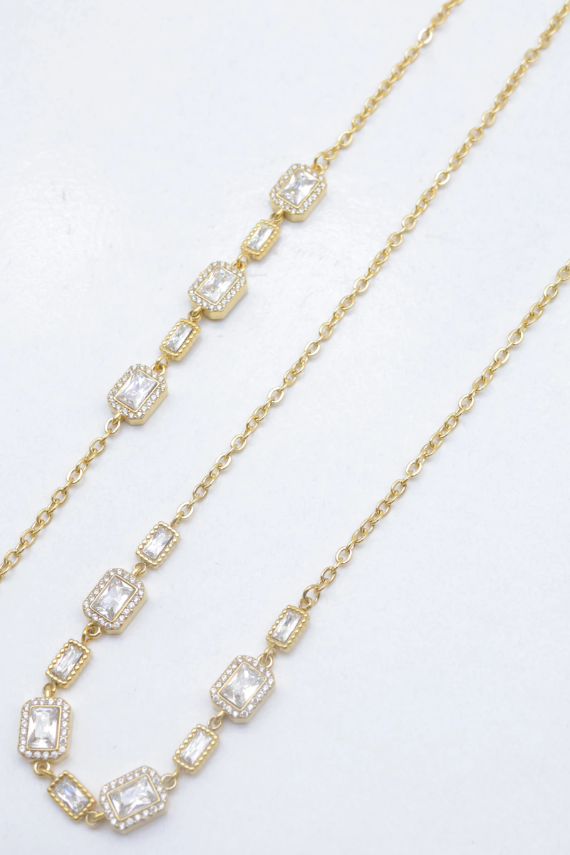 Parure de bijoux en acier inoxydable