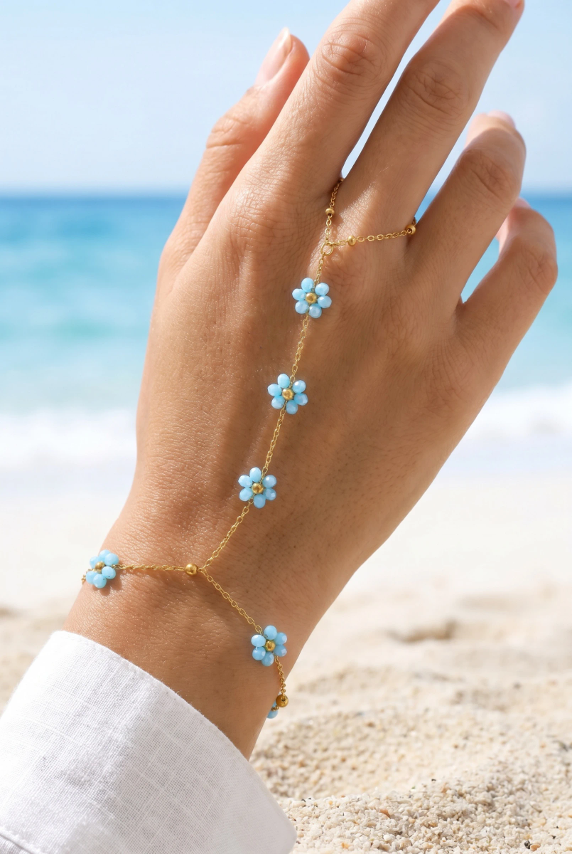 Bracelet de main en acier inoxydable