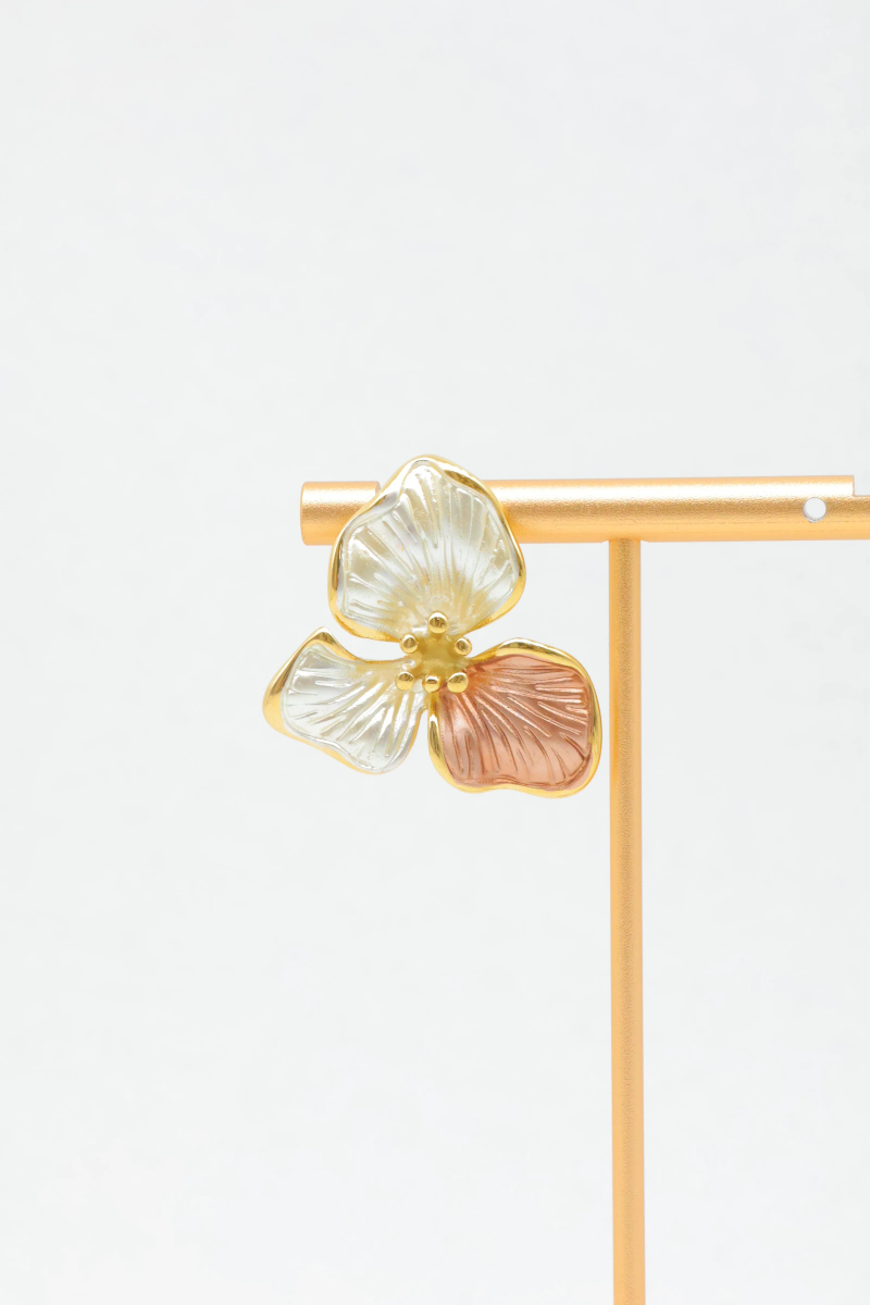 Boucles d'oreilles en acier inoxydable