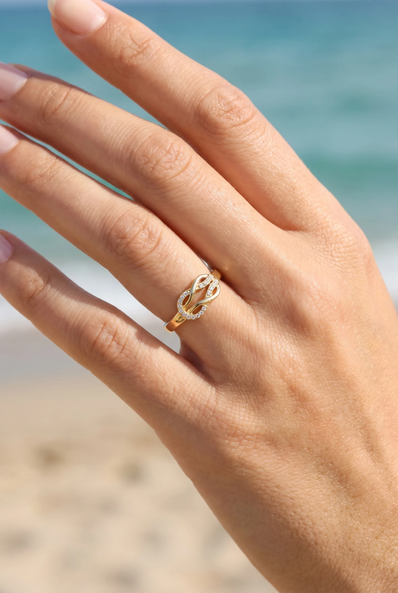 Bague ajustable en acier inoxydable