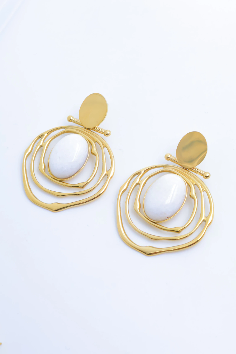 Stainless steel earrings 2