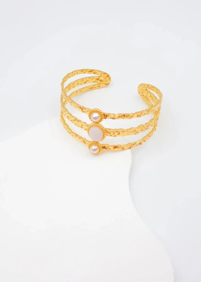 Bracelet jonc en acier inoxydable 2