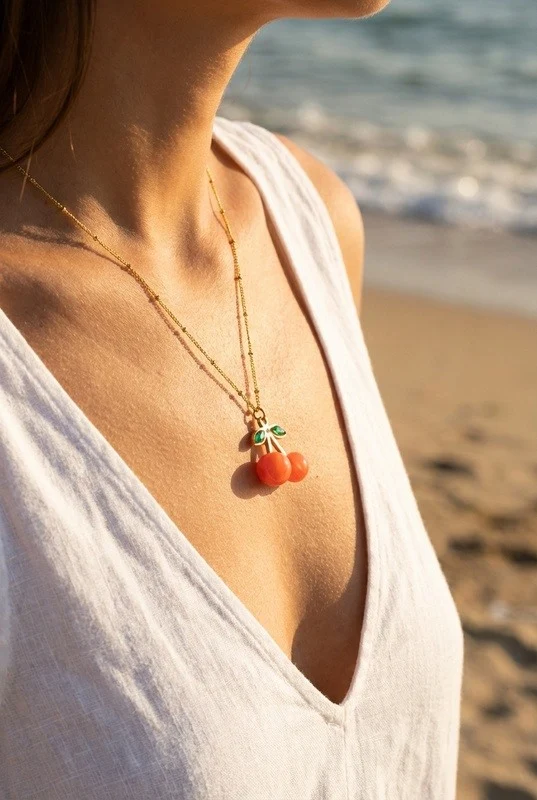 Necklace - stainless steel 2