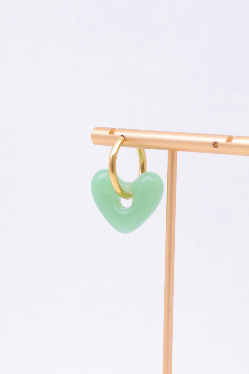 Boucles d'oreilles en acier inoxydable