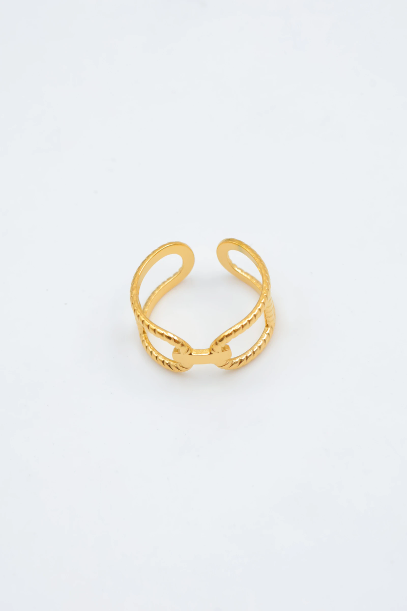 Adjustable stainless steel ring 2