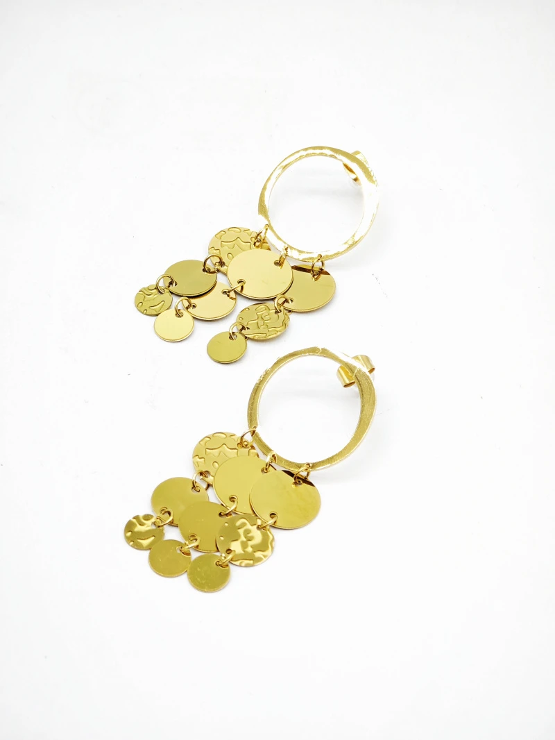 Boucles d'oreilles en acier inoxydable 3