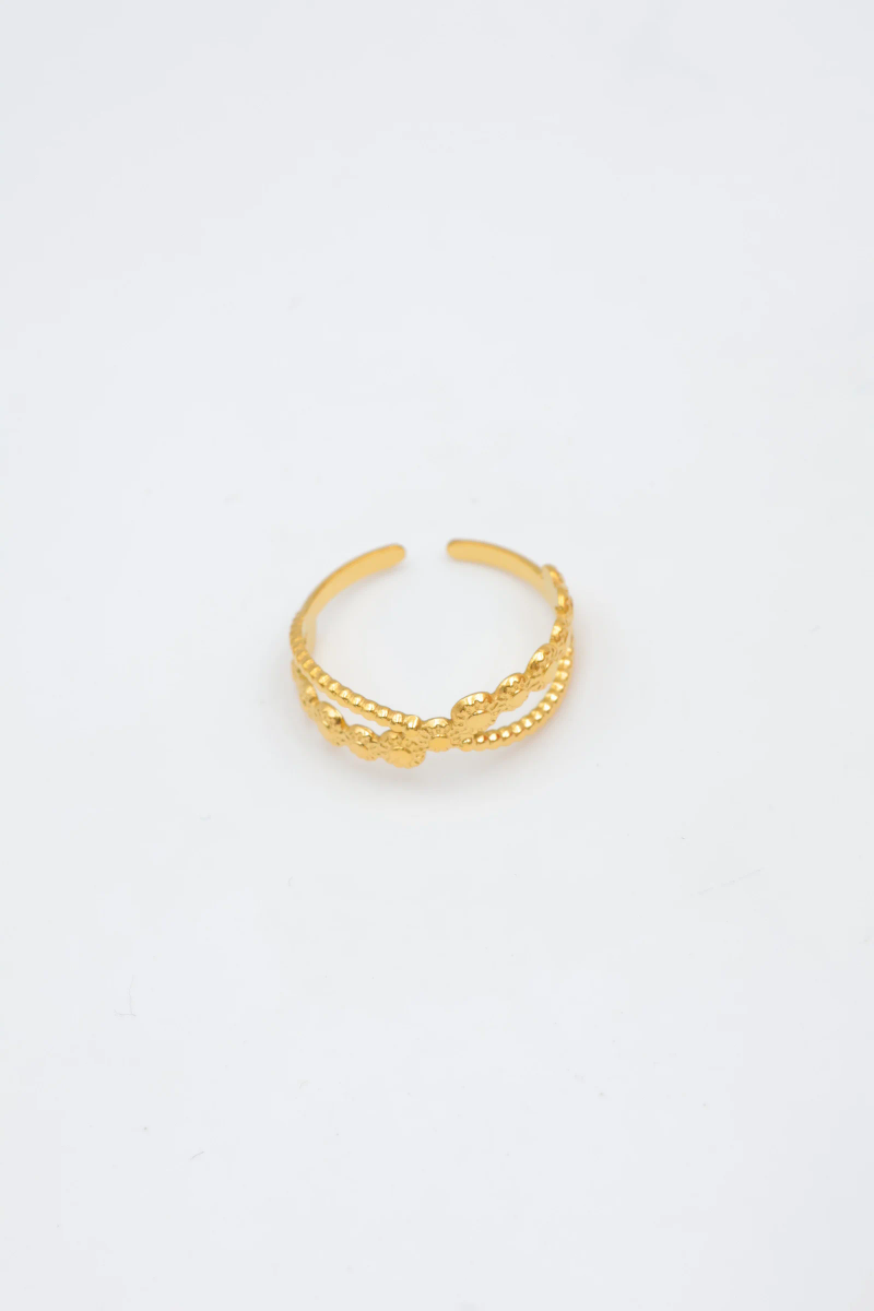 Adjustable stainless steel ring 2