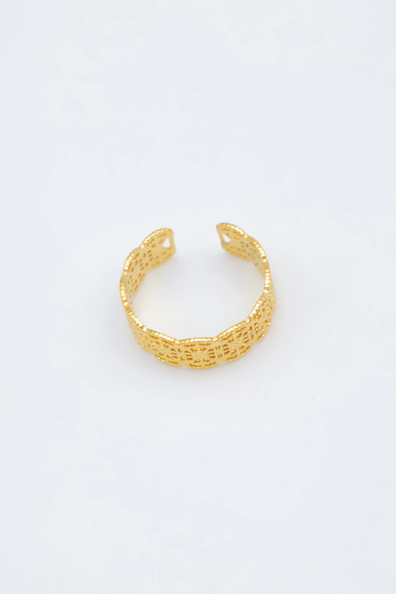Adjustable stainless steel ring 2