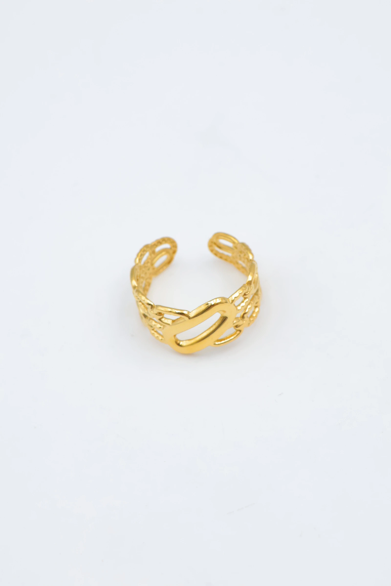 Adjustable stainless steel ring 2