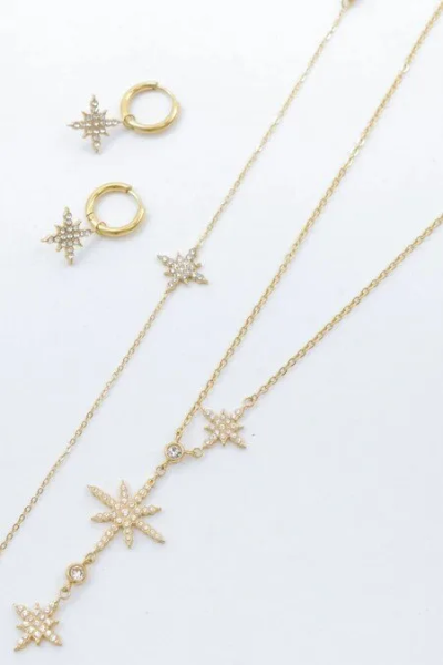 Stainless steel jewelry set 2