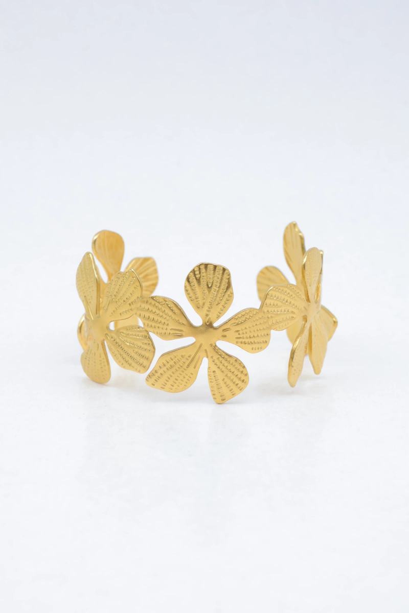 Bracelet jonc en acier inoxydable