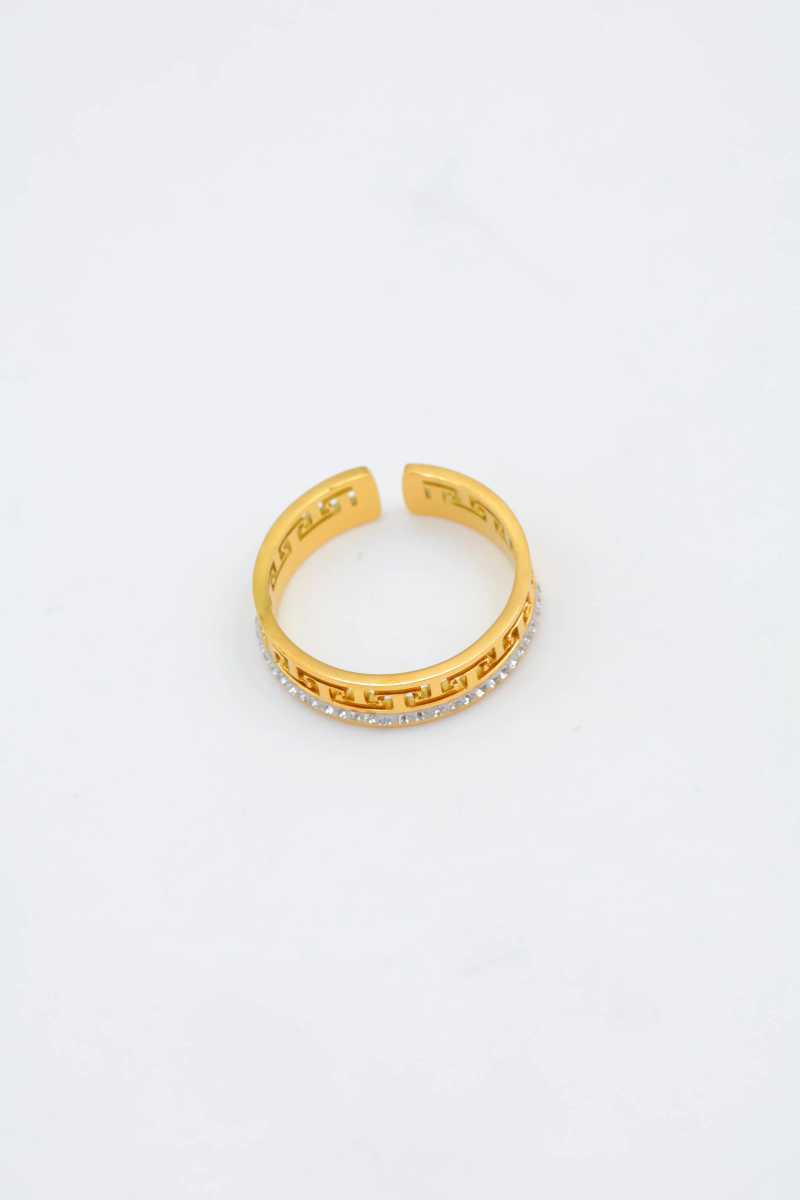 Adjustable stainless steel ring 2