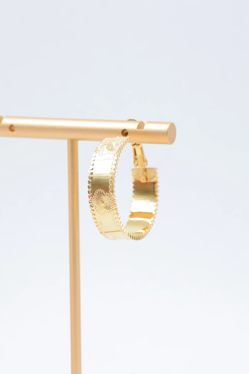 Boucles d'oreilles en acier inoxydable 2