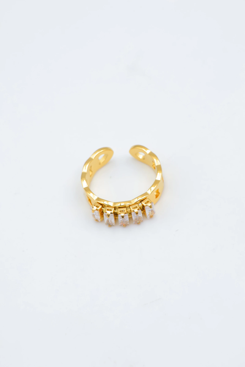Bague en acier inoxydable ajustable 2