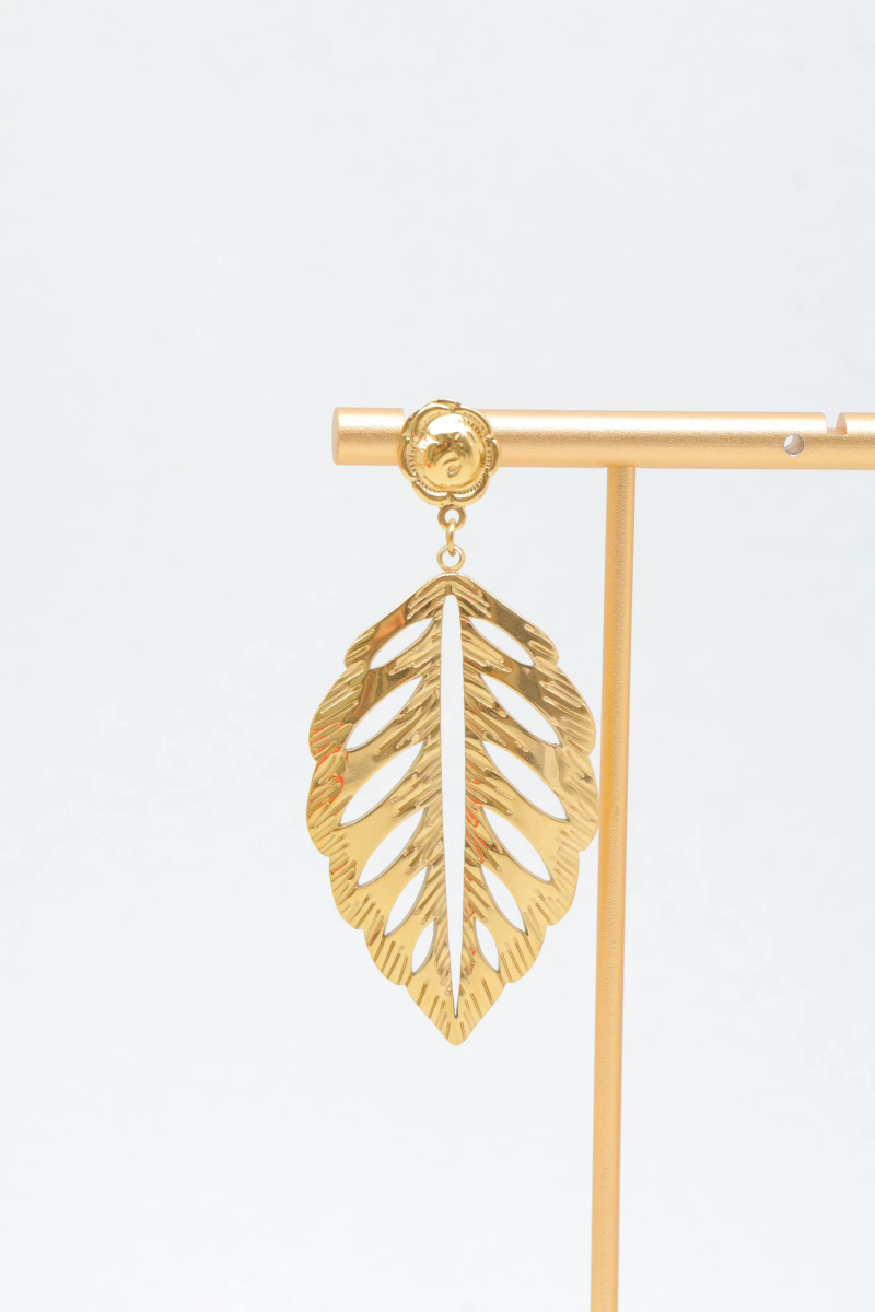 Boucles d'oreilles en acier inoxydable 2