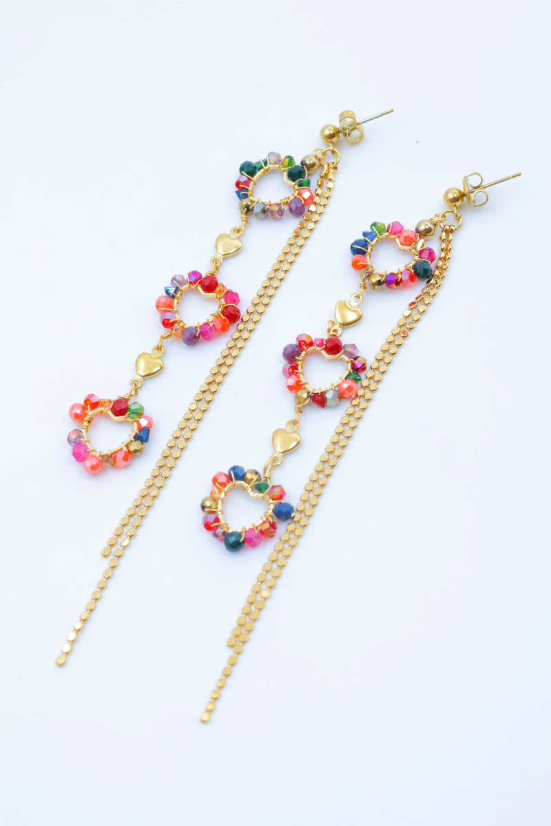 Boucles d'oreilles en acier inoxydable 2