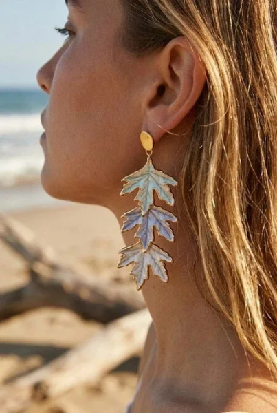 Stainless steel earrings 2