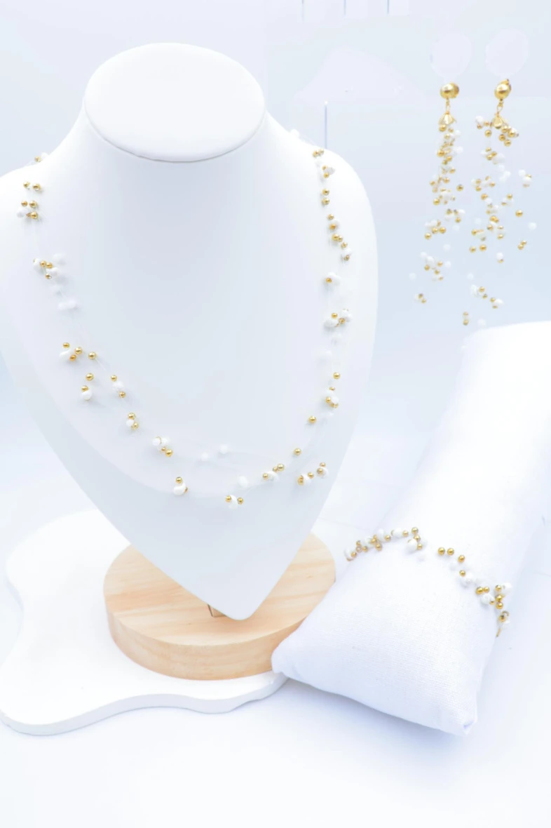 Stainless steel jewelry set 2