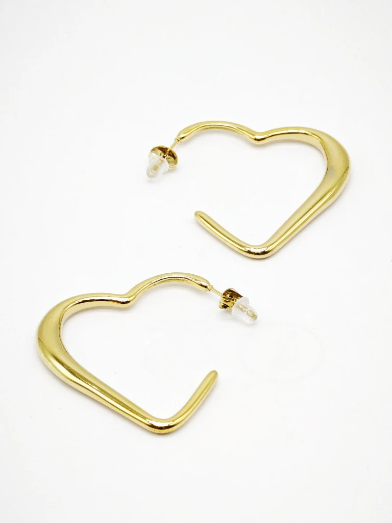 Boucles d'oreilles en acier inoxydable 2