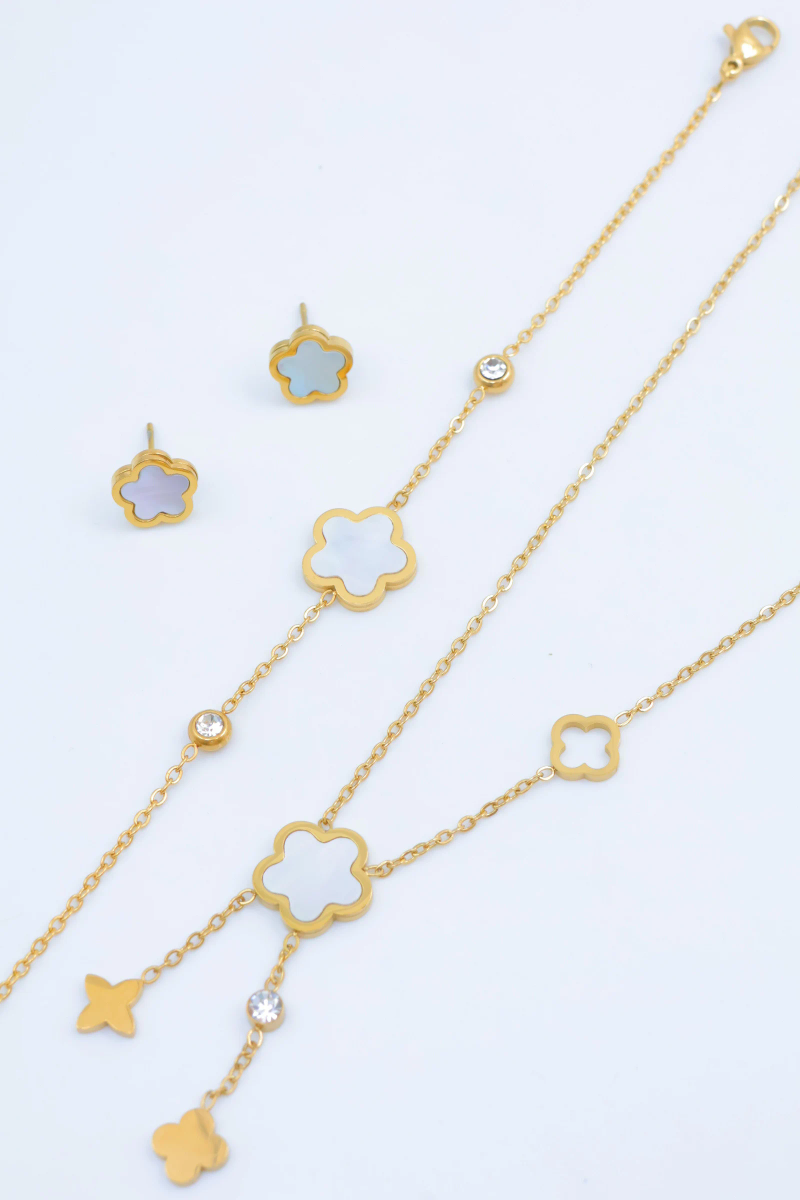 Stainless steel jewelry set 2