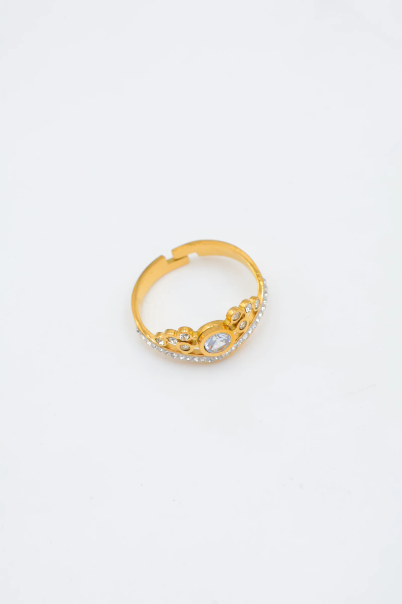 Adjustable stainless steel ring 2