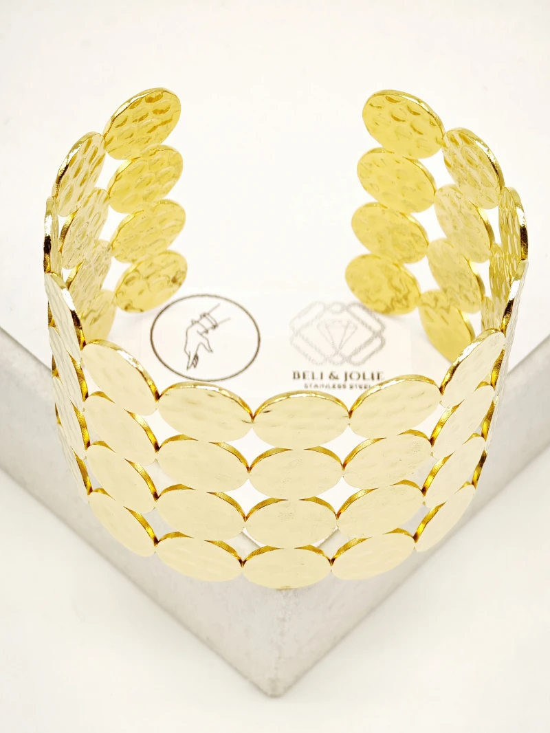 Stainless steel bangle bracelet 2