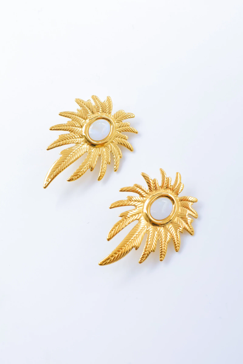 Boucles d'oreilles clips en acier inoxydable 2