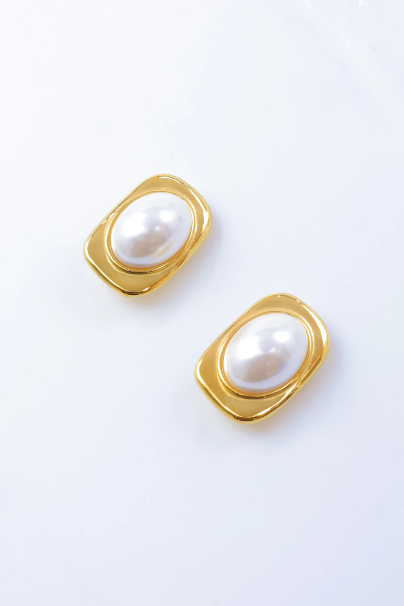 Stainless steel clip-on earrings 2