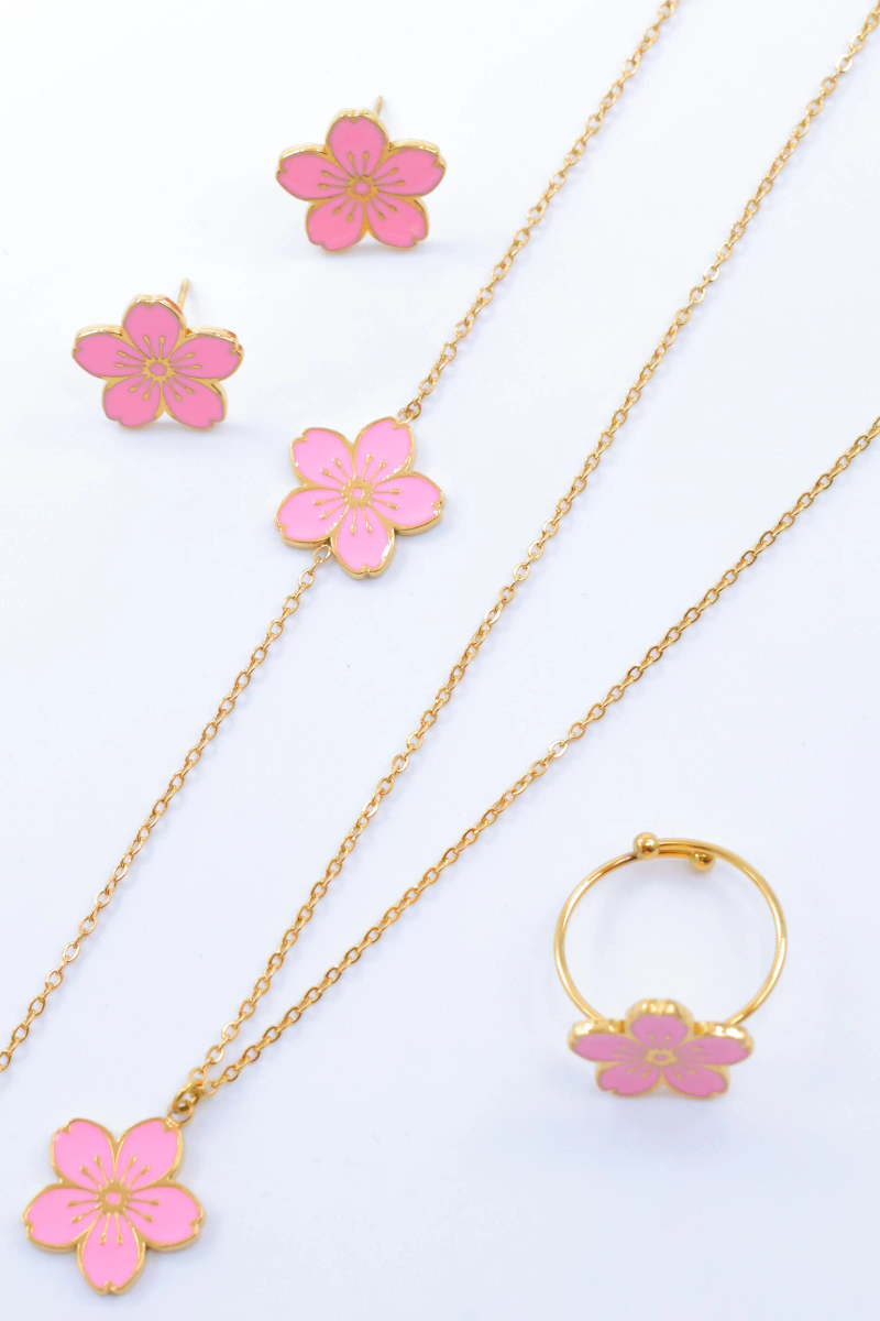 Parure de bijoux en acier inoxydable 3