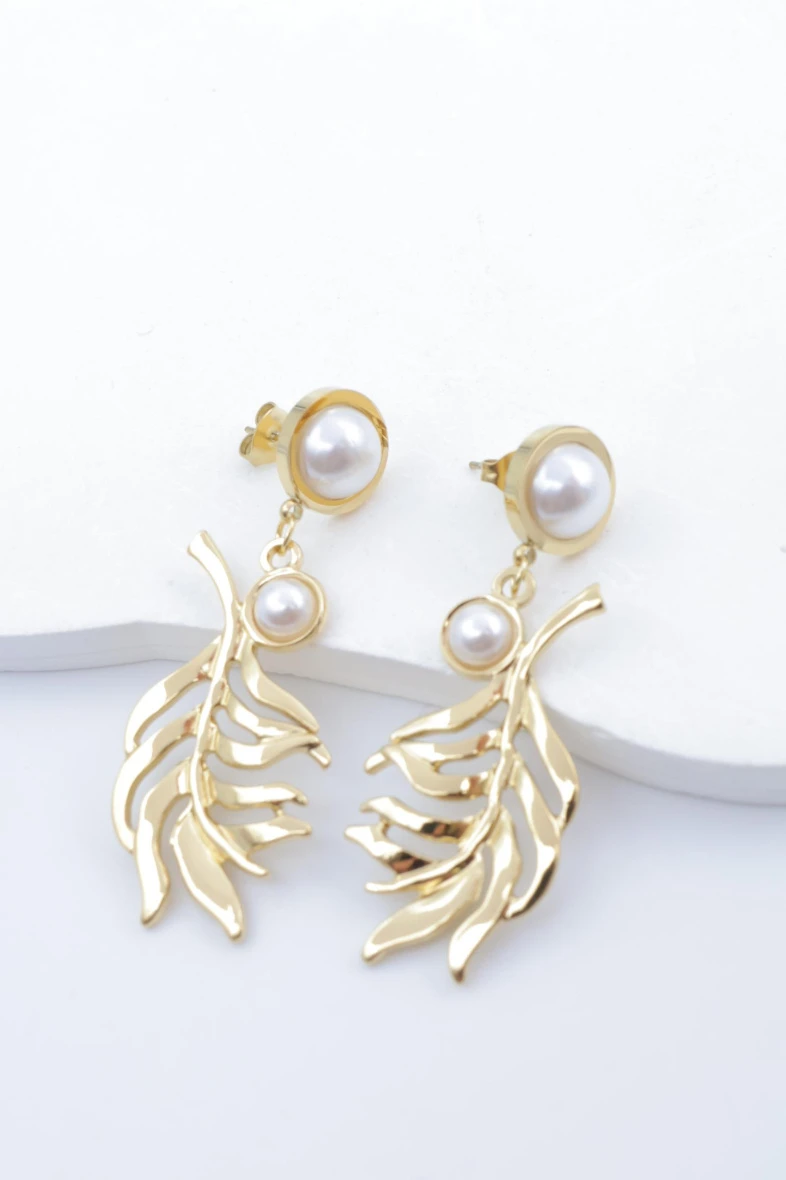 Boucles d'oreilles en acier inoxydable 2