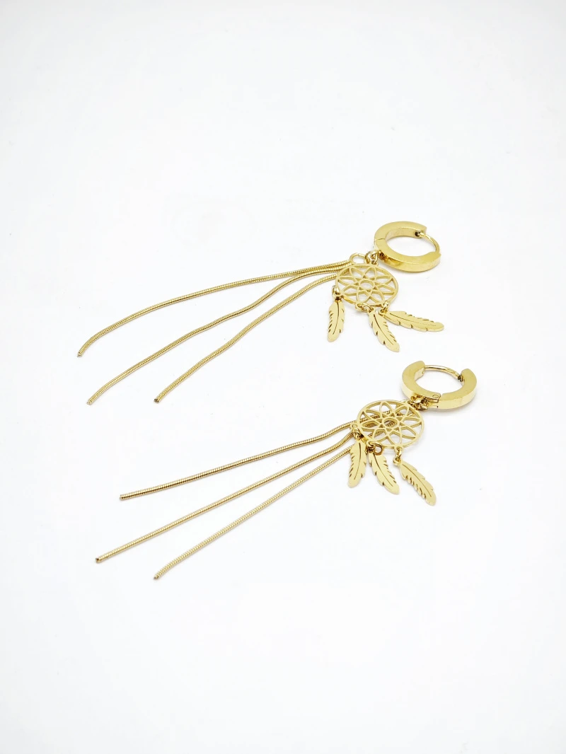 Boucles d'oreilles en acier inoxydable 2