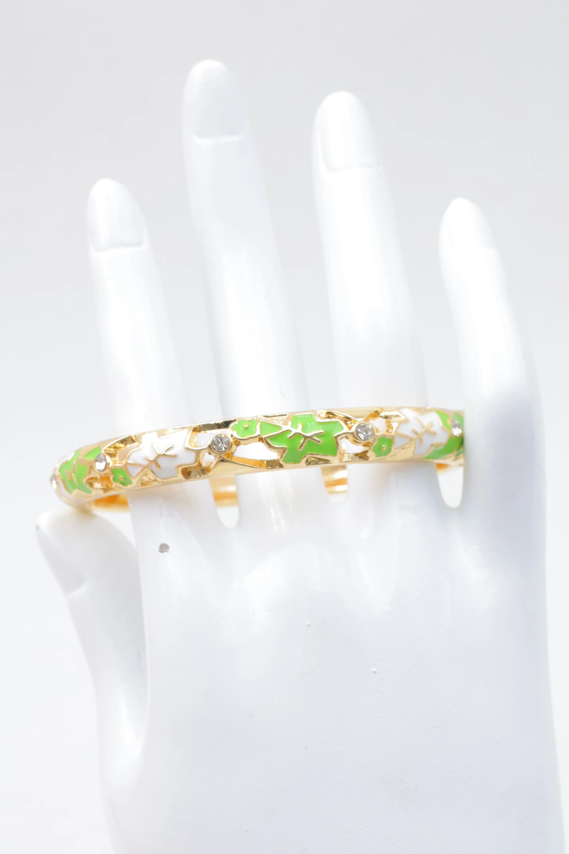 Brass bangle bracelet 3