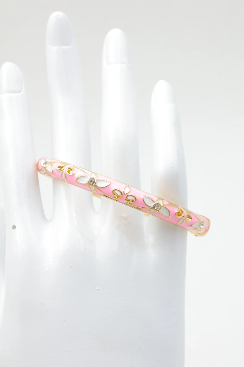 Brass bangle bracelet 3