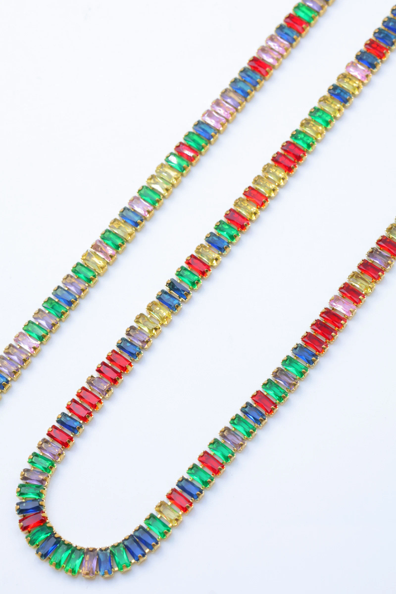 Stainless steel jewelry set — Multicolor