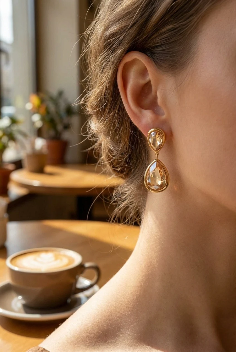 Stainless steel earrings 2