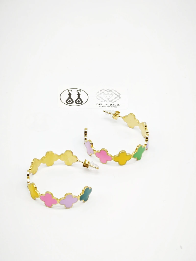 Stainless steel earrings 3
