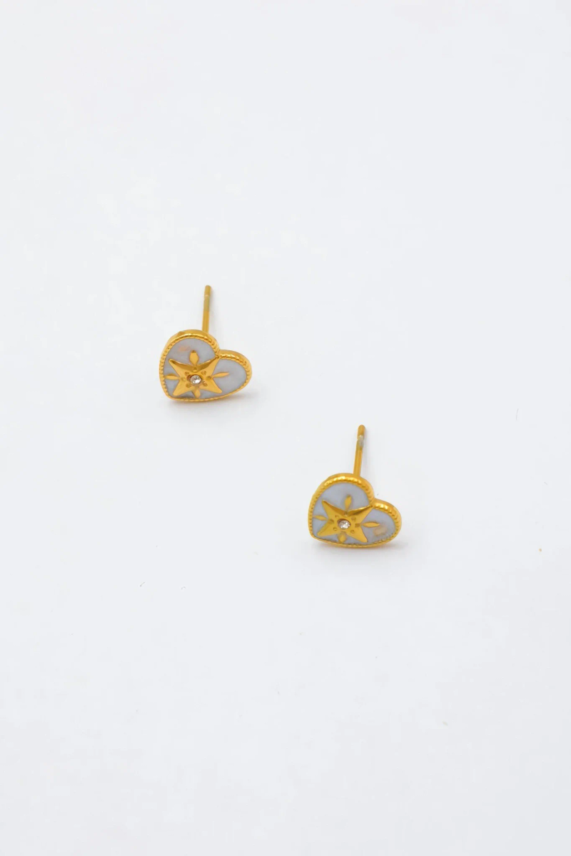 Earrings - stainless steel 2