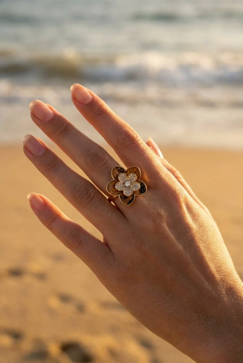 Bague ajustable en acier inoxydable 2
