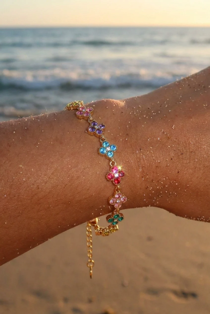 Bracelet tendance en acier inoxydable — Multicolore